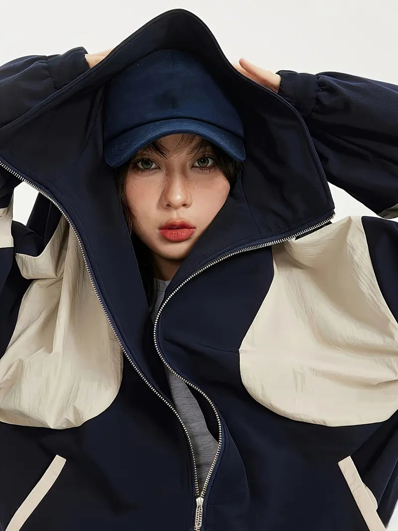 Style Color-Block Jacket