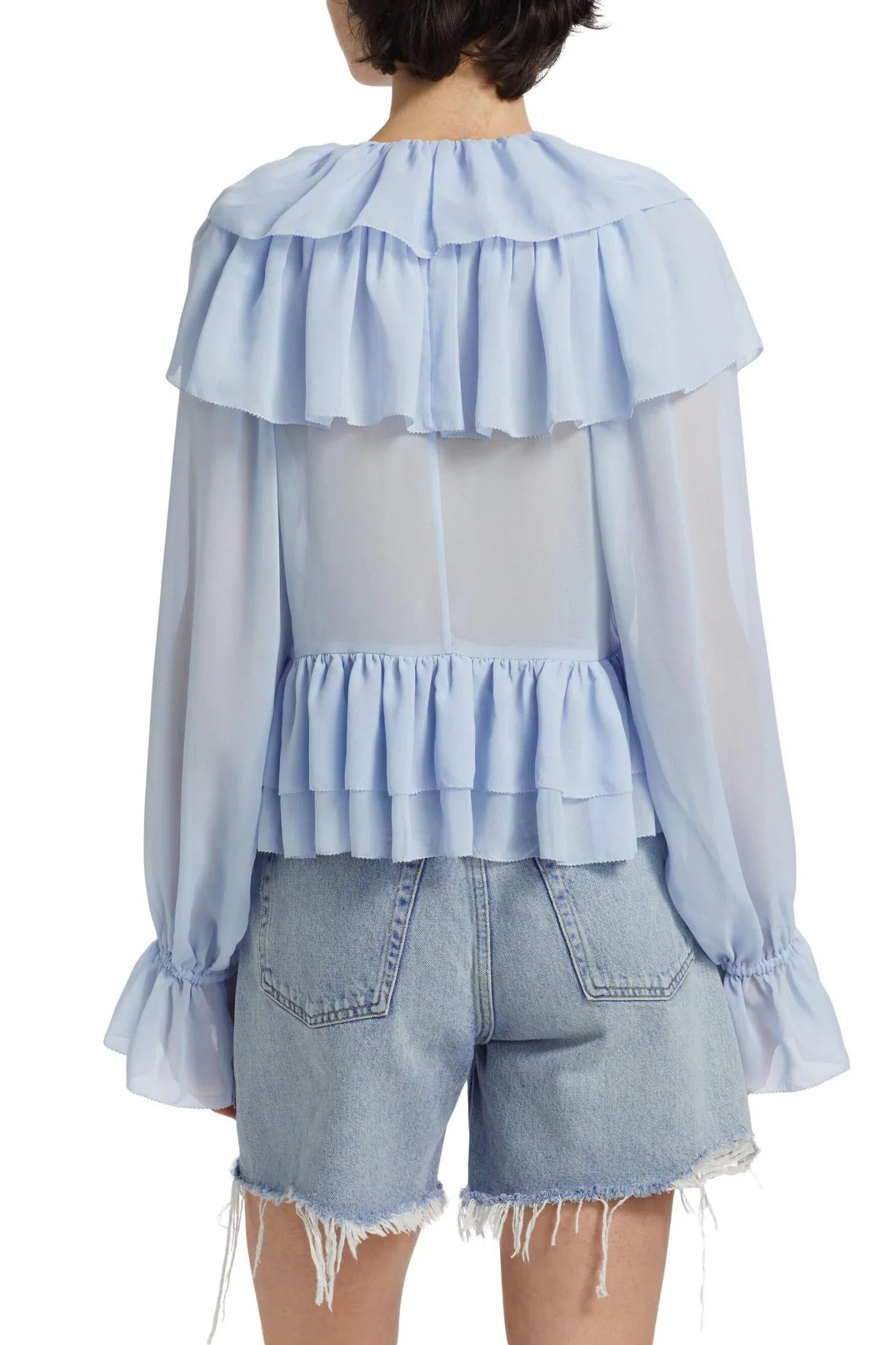 Soraya Sculpt Ruffle Shirt