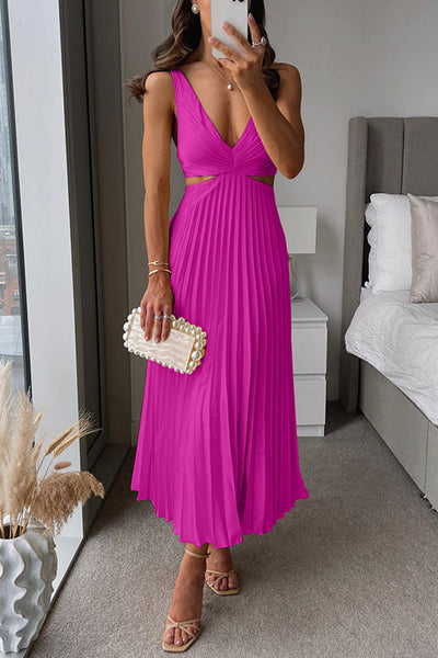 Lily Satin Sculpt Maxi Dress