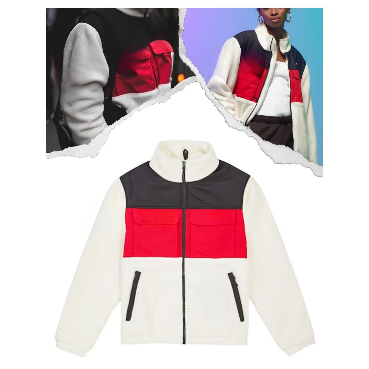 Sherpa Fleece Jacket