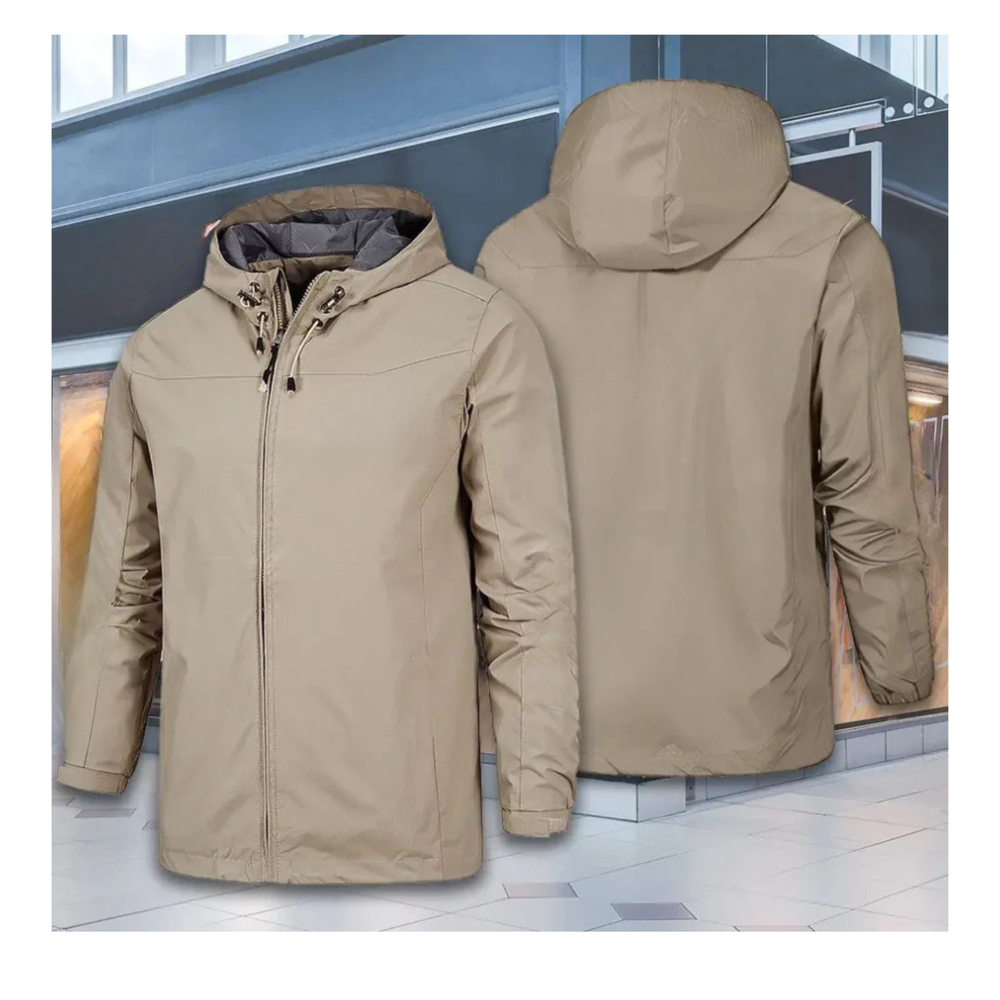 Men’s Lightweight Windbreaker Jacket