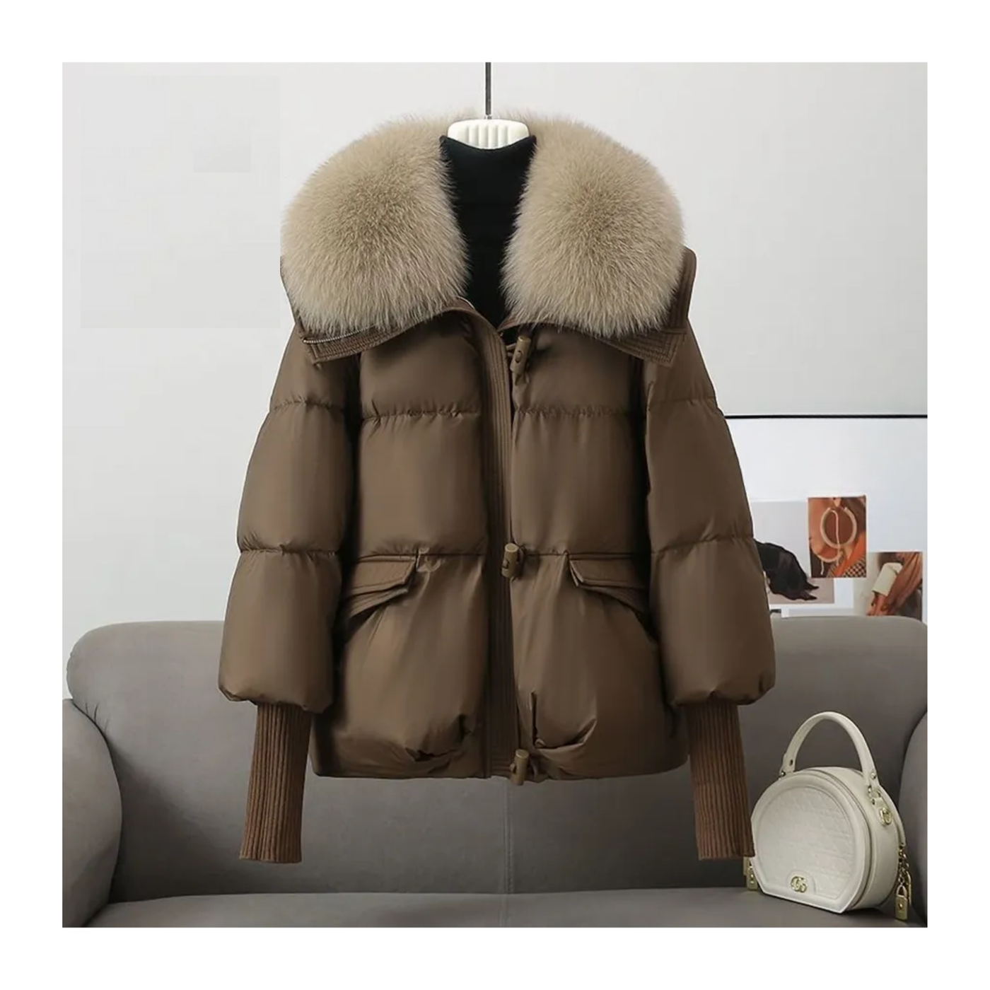 Down Puffer Coat