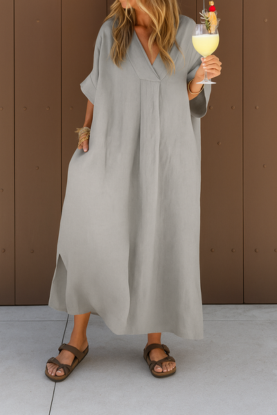 Linen Escape Dress