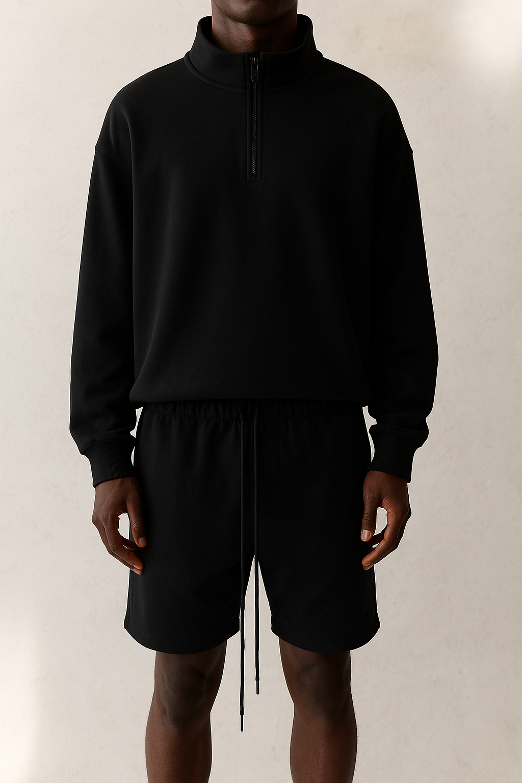 Half Zip Sweatshirt