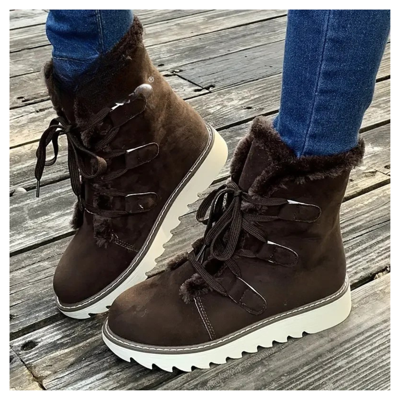 Comfort Fur-Lined Winter Boots.