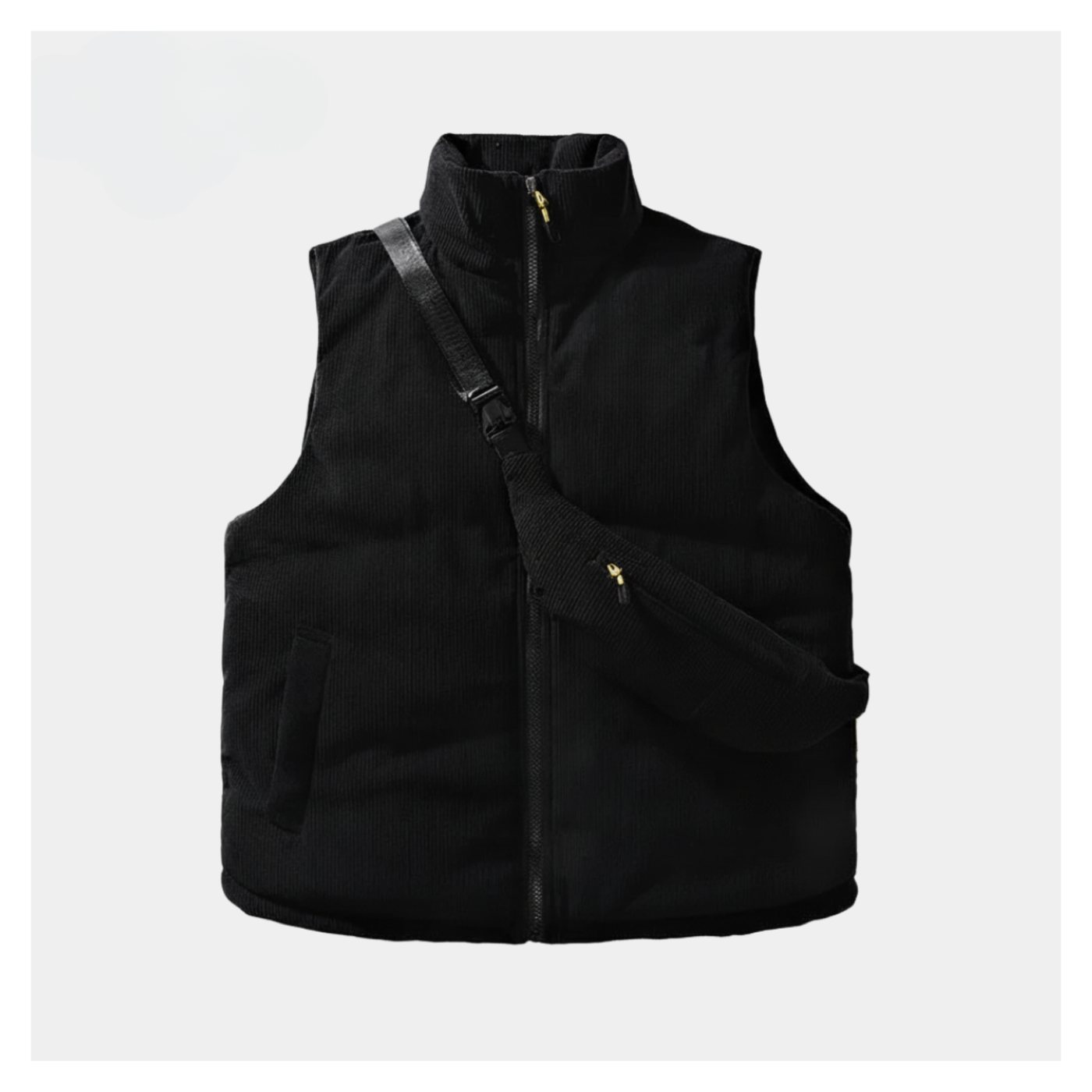 Corduroy Puffer Vest