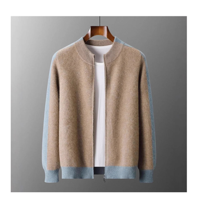 Luxury Cashmere Zip Jacket