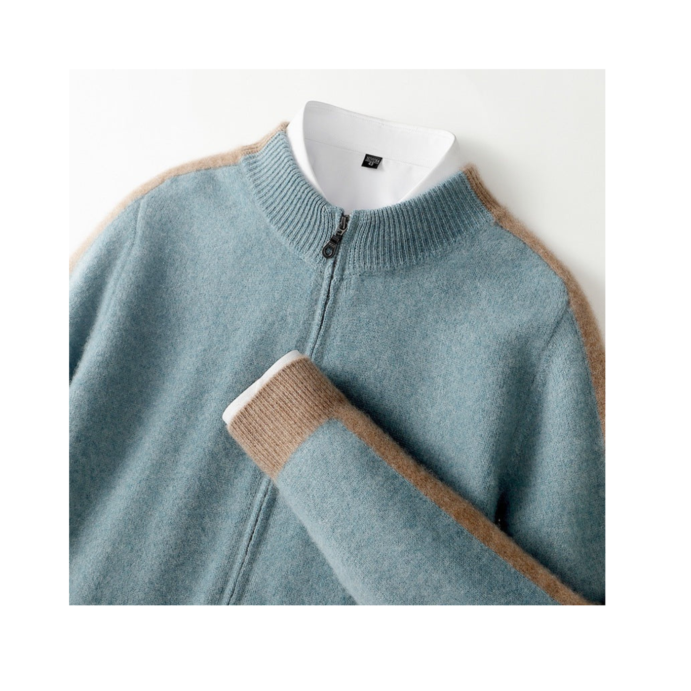 Luxury Cashmere Zip Jacket