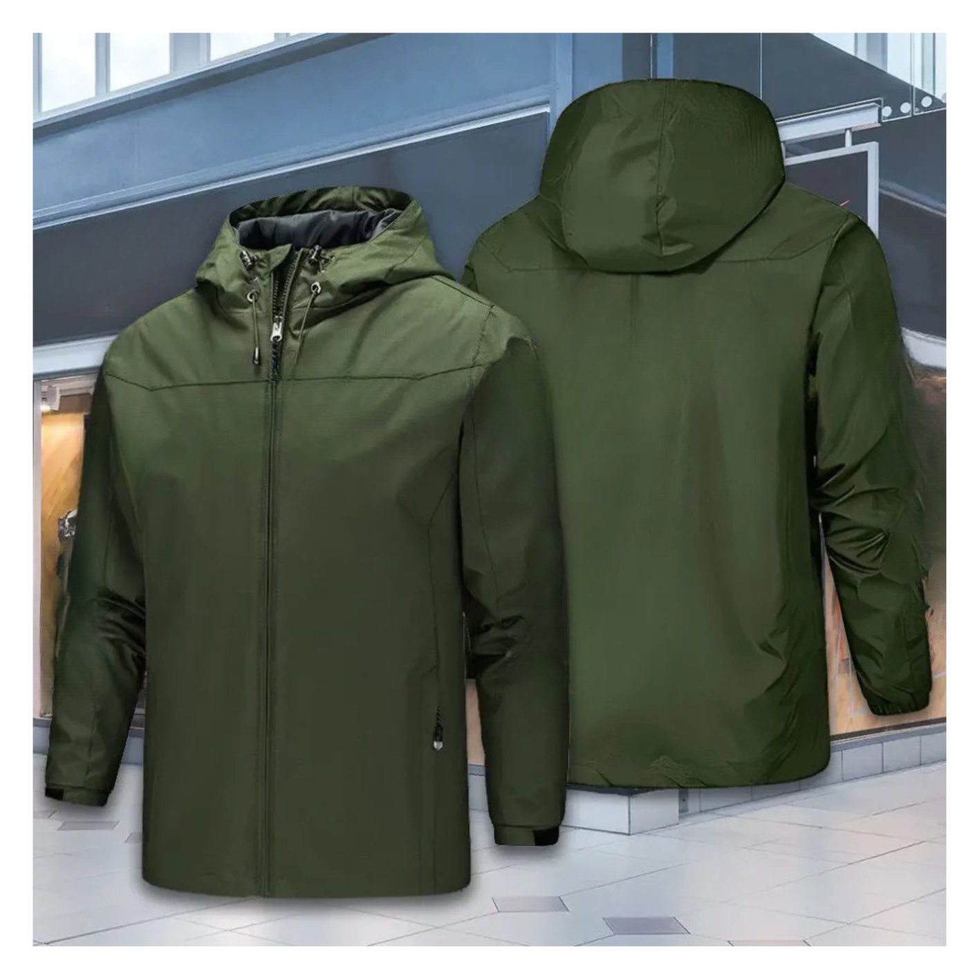 Men’s Lightweight Windbreaker Jacket