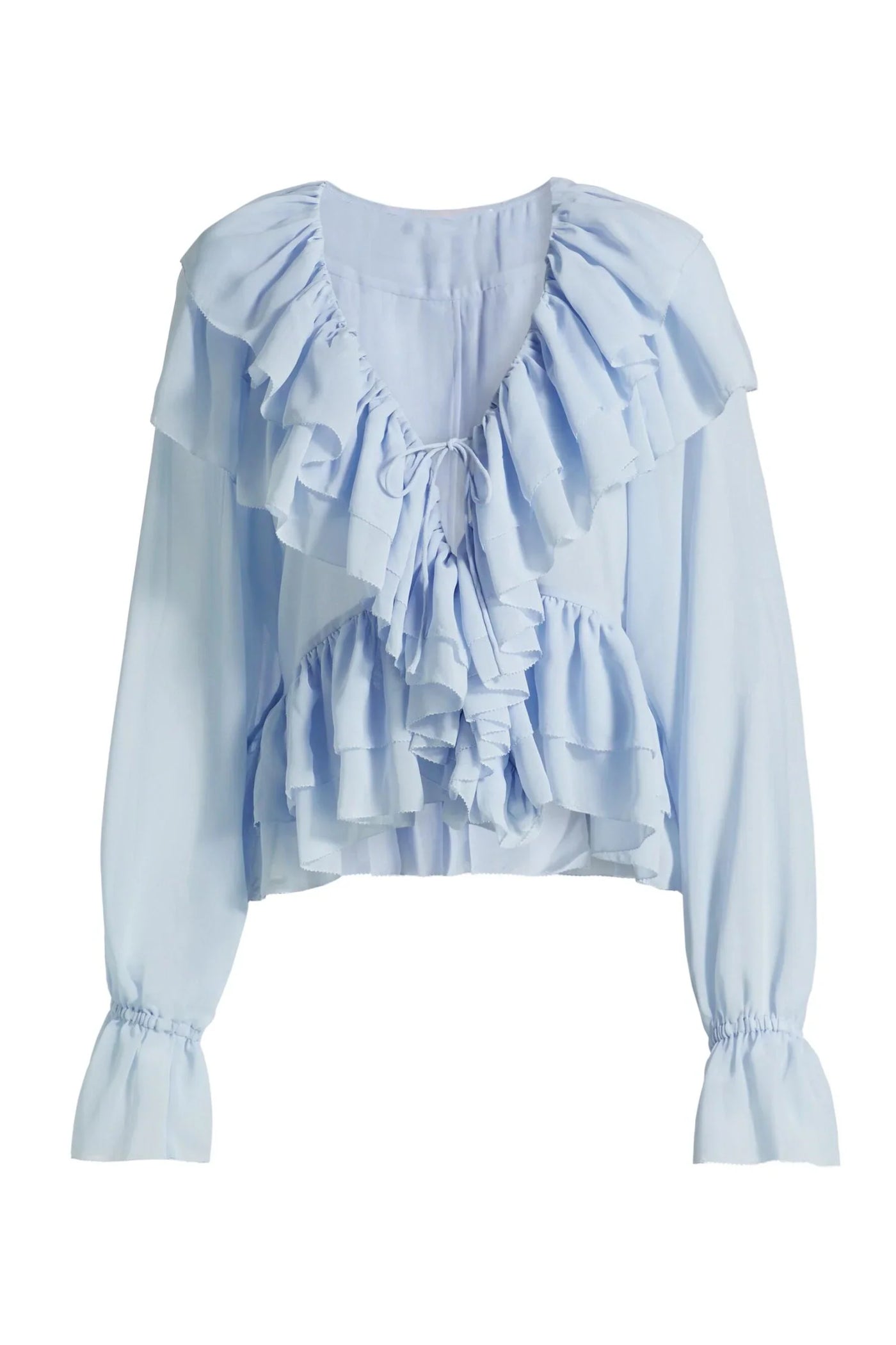 Soraya Sculpt Ruffle Shirt