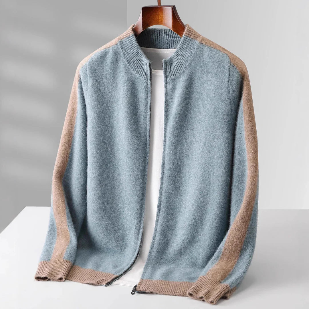 Luxury Cashmere Zip Jacket