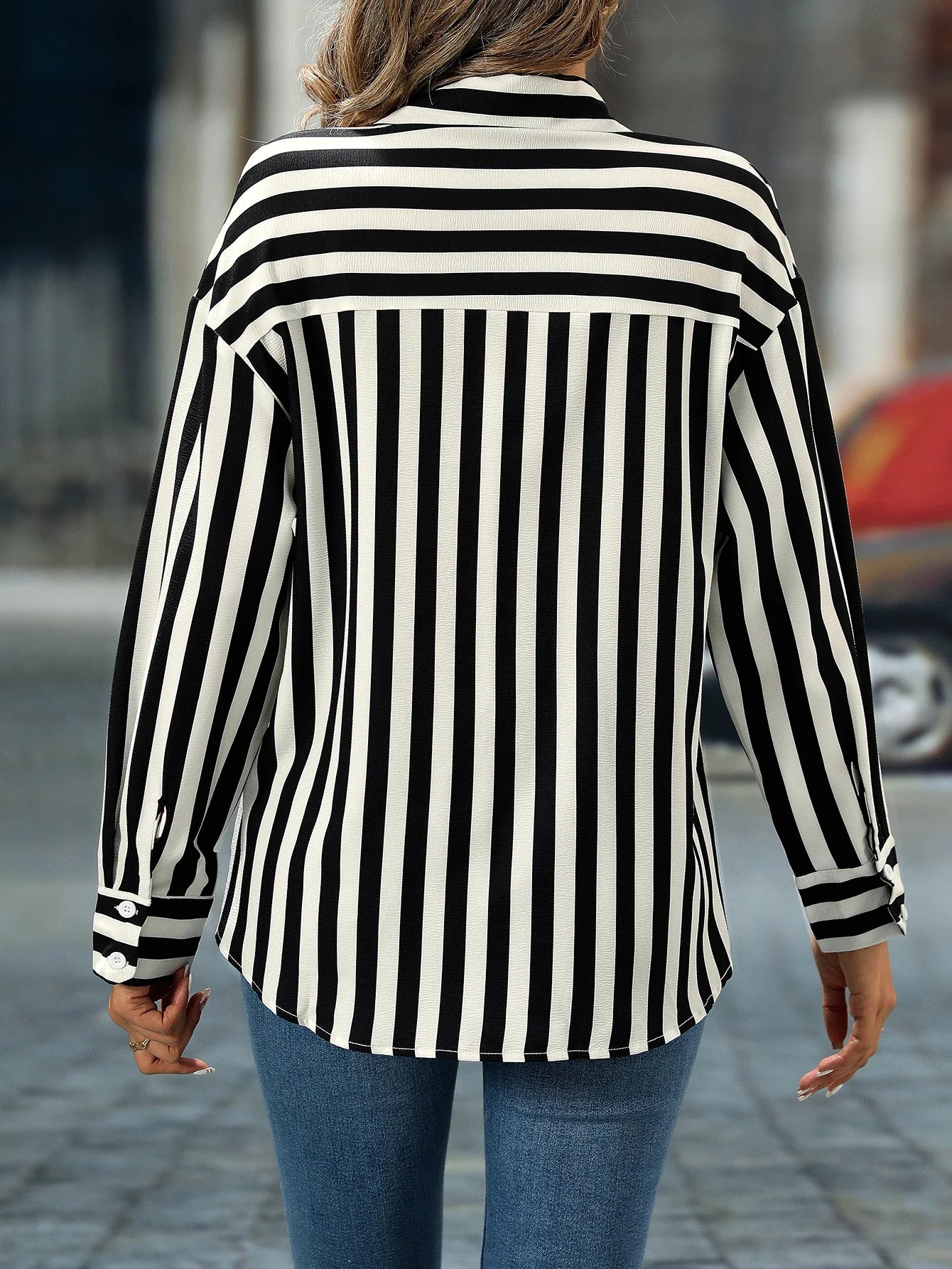 Stripe Cardigan