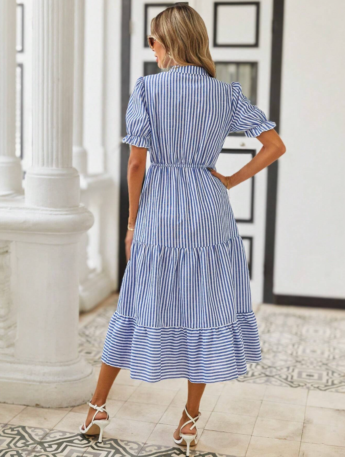 Sunset Collar Dress