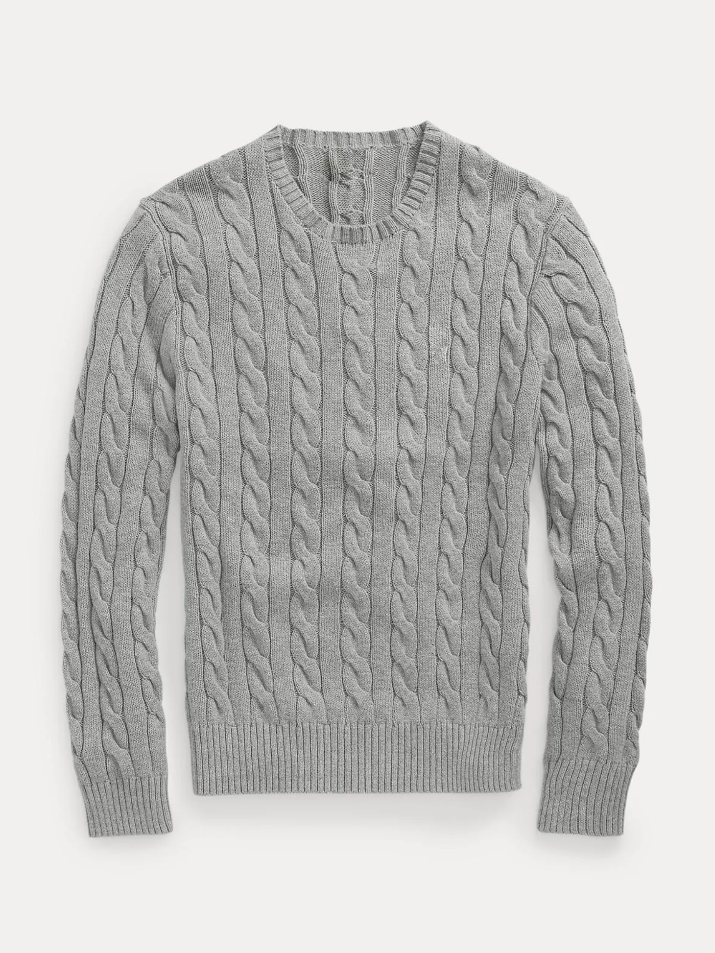 Cable-Knit Cotton Jumper
