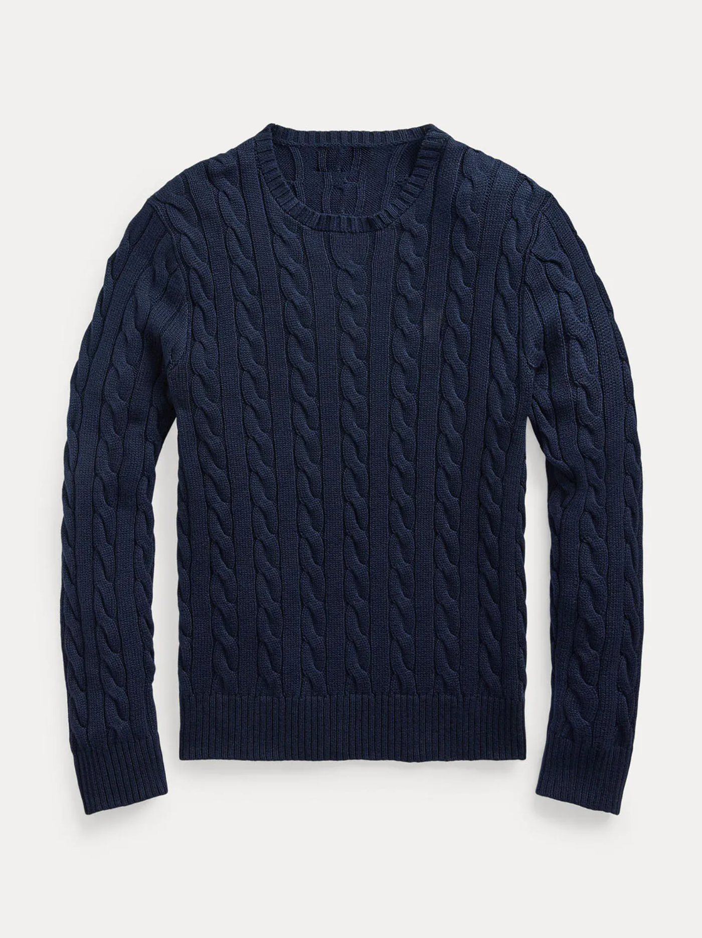 Cable-Knit Cotton Jumper
