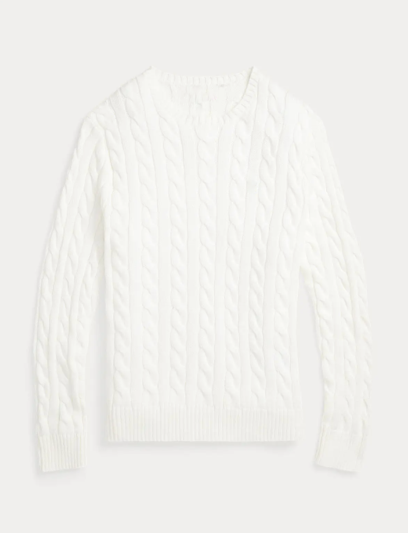 Cable-Knit Cotton Jumper