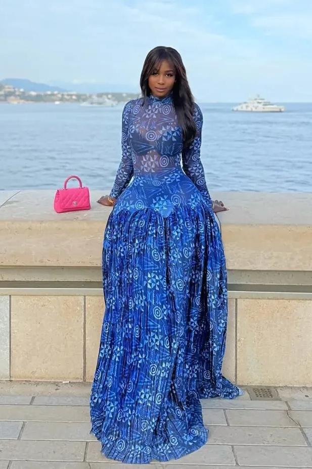 Lily Mesh Sculpt Midi Dress