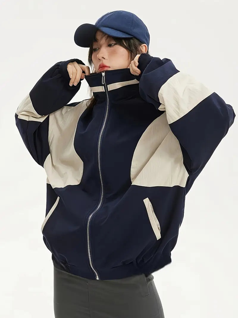 Style Color-Block Jacket