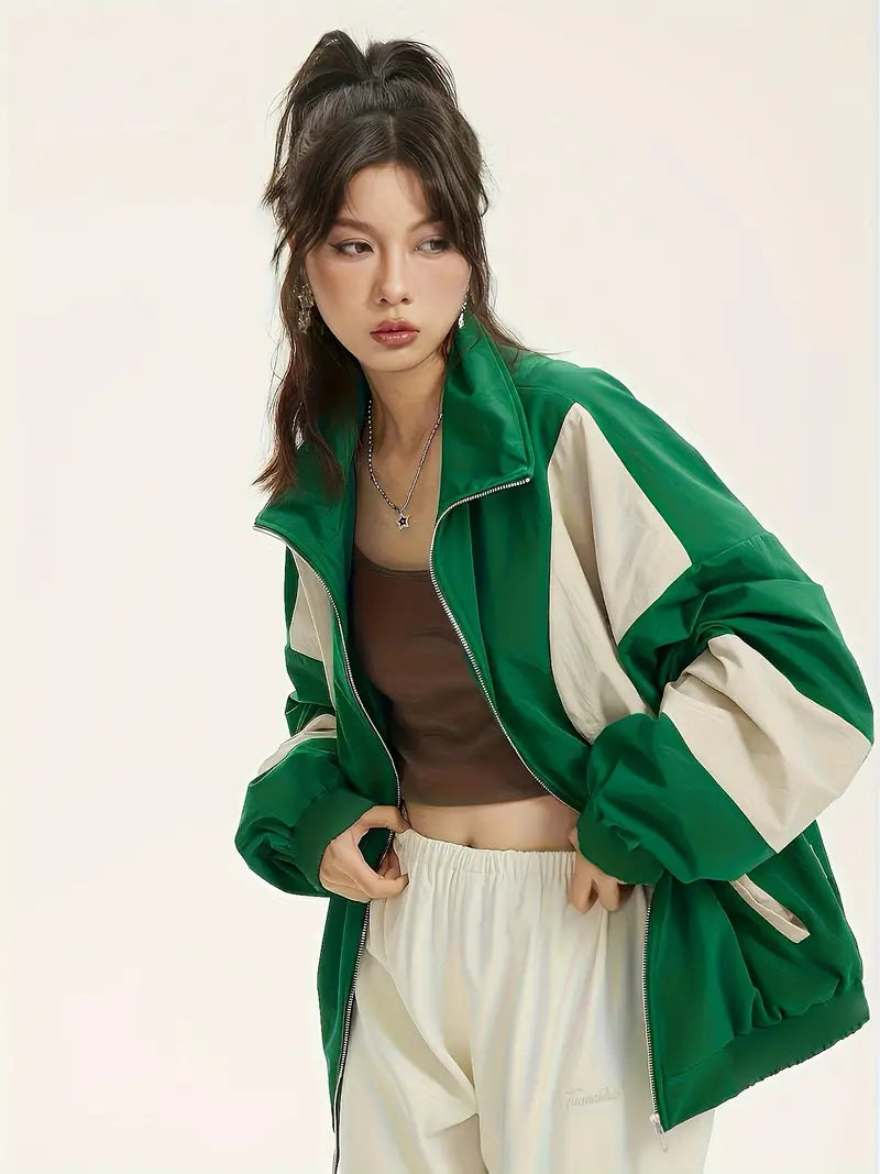 Style Color-Block Jacket